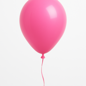 Bolsa de globo de latex rosa