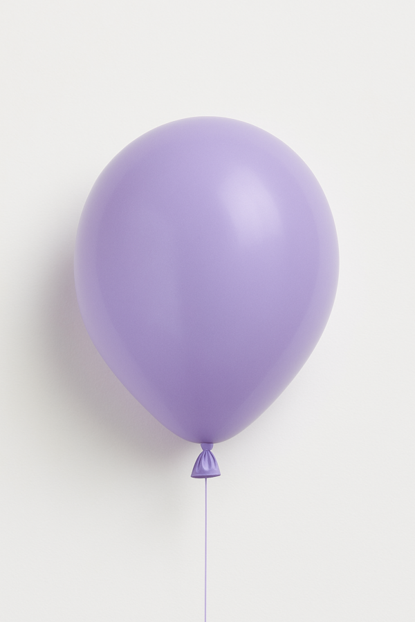 Bolsa de globo de latex lila