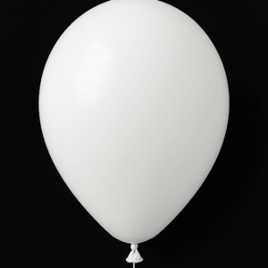 Bolsa de globo de latex blanco